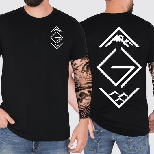 God Is Greater Than the Highs and Lows Tshirt, Christian Tee Bible Jesus Lover Gift Faith Jesus Shirt, Casual Tops for Unisex Round Neck