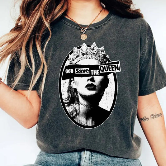 God Save The Queen Shirt, God Save Queen, Music tour shirt, concert 2024