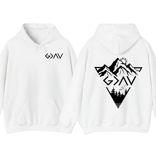 God is Greater Than the Highs and Lows Sweatshirt, Christian Hoodie, Bible Jesus Lover Gift, Faith Sweatshirt, Jesus Shirt, Christmas Gift