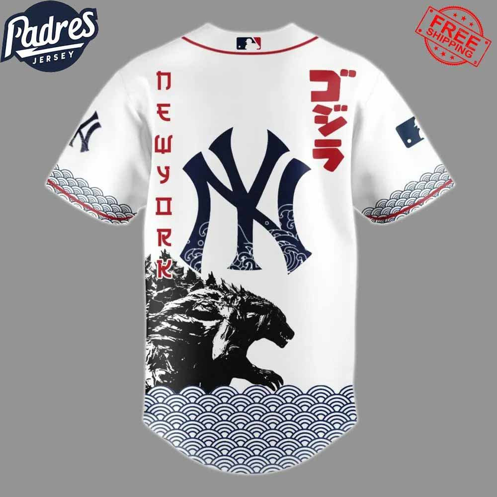 Godzilla 2025 x New York Yankees Baseball Jersey - Padres Jersey Oasis: Elevate Your Baseball Style Game