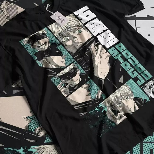 Gojo Satoru T-Shirt Jujutsu Kaisen Manga Anime hr Funny Gift Shirt All Size Sweatshirt, Hoodie, Comfort Colors