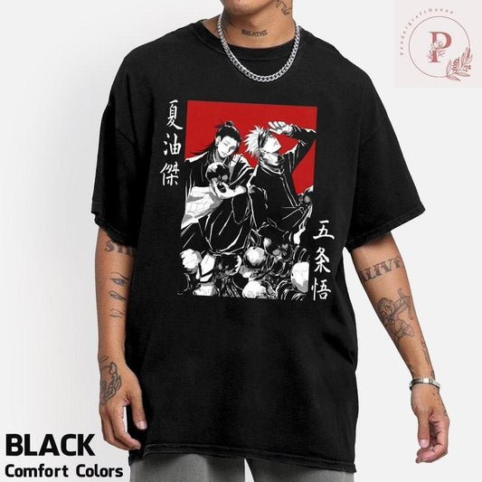 Gojo Satoru and Geto Suguru Shirt, Gojo Shirt, Geto Shirt, Anime Manga Shirt