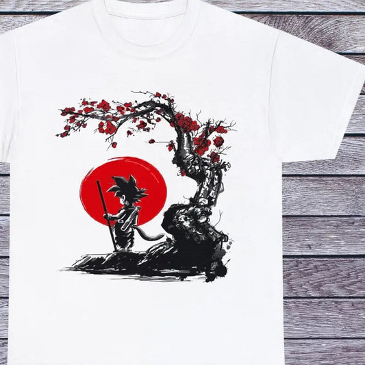 Goku Dragon Ball Z T Shirt Anime Clothing Manga Shirt Japanese Tee Unisex Full Size