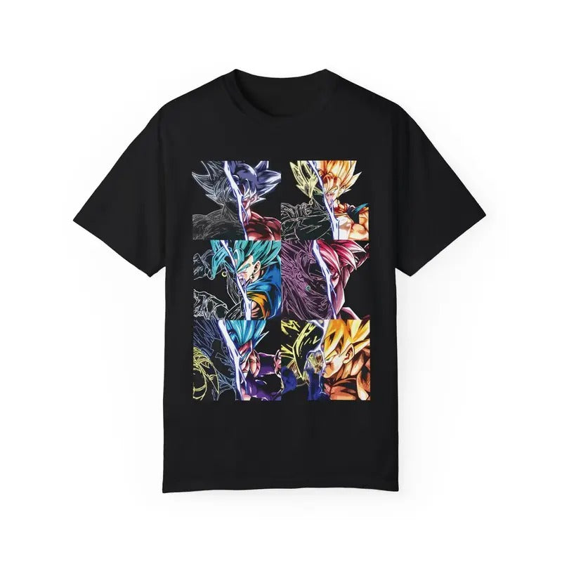 Goku Super Saiyan Shirt, Dragon Ball Vintage Graphic Tee, Dragon Ball Z Shirt, Anime Shirt, Unisex T-Shirt, Gift for Anime Fans, Menswear Womenswear Streetwear