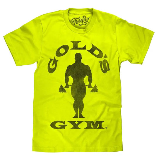 Gold's Gym Strongman T-Shirt - Neon Yellow
