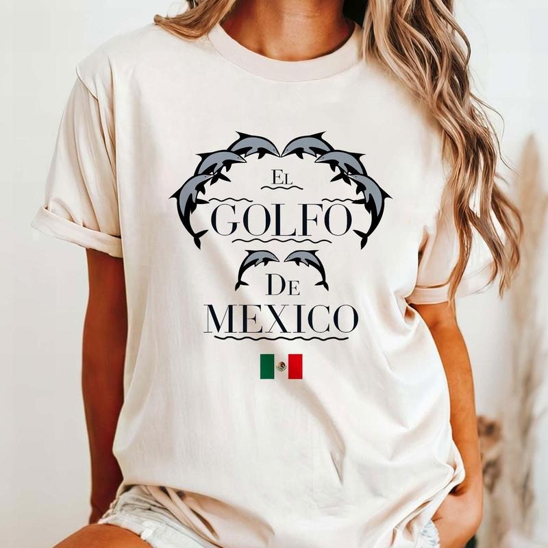 Golfo De Mexico Shirt Gulf Coast Shirt El Golfo De Mxico Dolphin Shirt Mexico Gift For Mexico Lover Gulf Of Mexico Gift  T-shirt, sweater and Hoodie