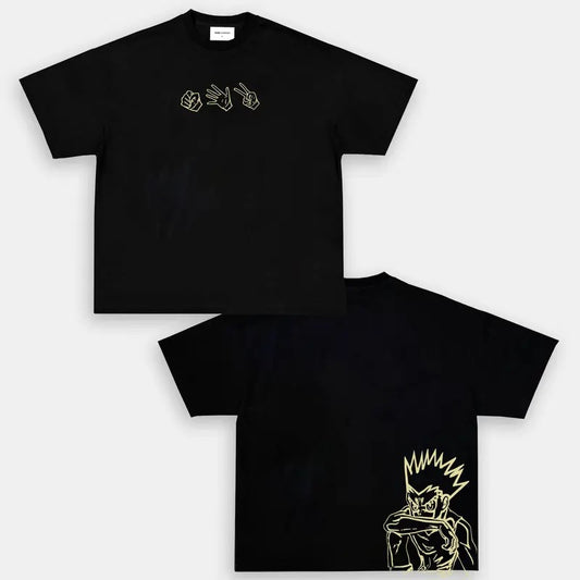 Gon Hoodie-HxH Anime Double Printed Vintage Oversized Unisex Oversize Anime Manga Heavyweight Cotton T-shirt, Gift For Anime Fan, Anime Lover