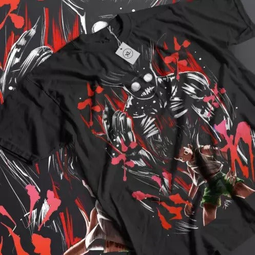 Gon T-shirt Hisoka Killua Hunter Meruem Zoldyck Art Tee Horror Anime Gift Shirt
