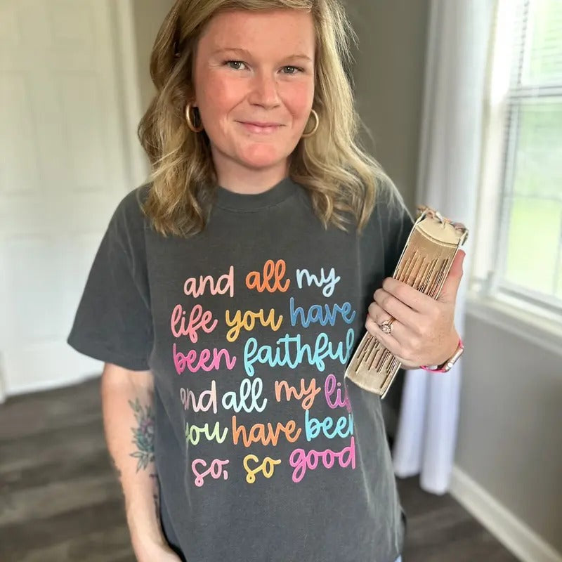 Goodness of God Comfort Colors Tee