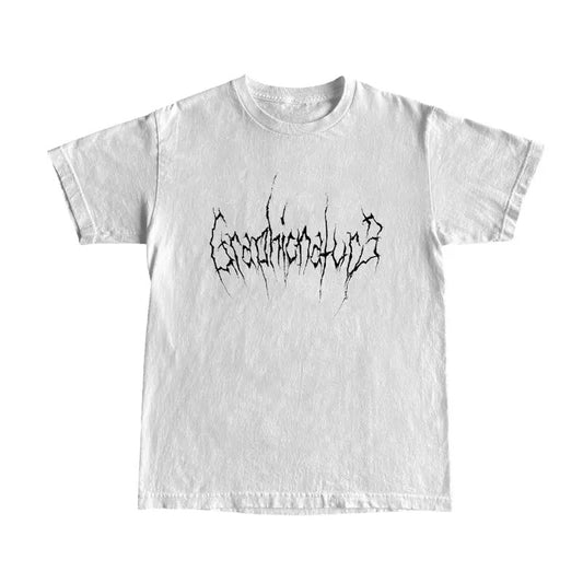Graphic Nature Logo White T-Shirt- y2k tshirt-Unisex T Shirt - graphic tee Menswear Top Tshirt