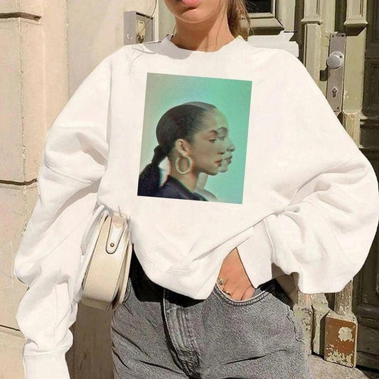 Graphic Retro Sade Crewneck, 80s Pop Music Fans Gift