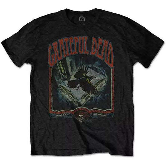 Grateful Dead Vintage Poster Official Tee T-Shirt Mens Cotton Menswear Top Decoration