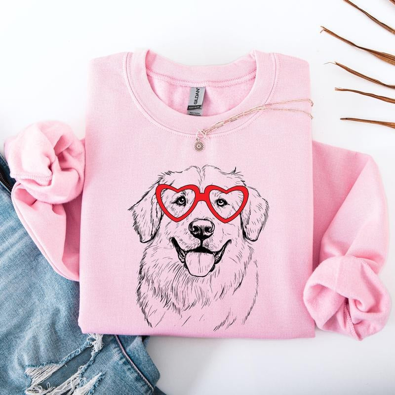 Great Pyrenees, Dog Lover Apparel, Pet, Dog Breed, Cute Sweatshirt, Crew Neck, Women's, Crewneck