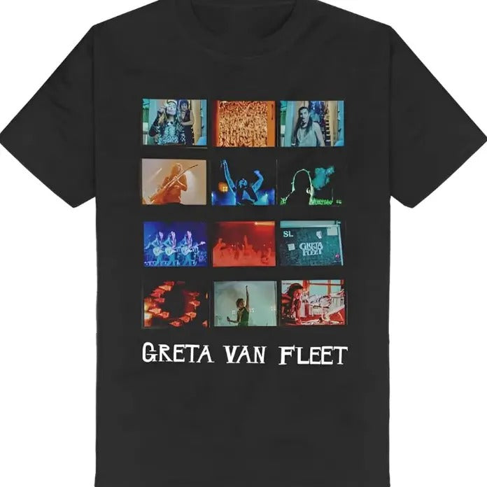 Greta Van Fleet Men's My Way Soon Cover T-Shirt Black - Classic Cut Cotton Shirt - Fabric