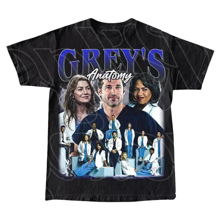 Greys Anatomy Vintage T-Shirt, Gift For Fans T-Shirt, Movie shirt