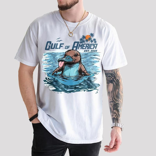 Gulf of America Lickalotapus Shirt,Graphic Tee Unisex Full Color Full Size for man and women
