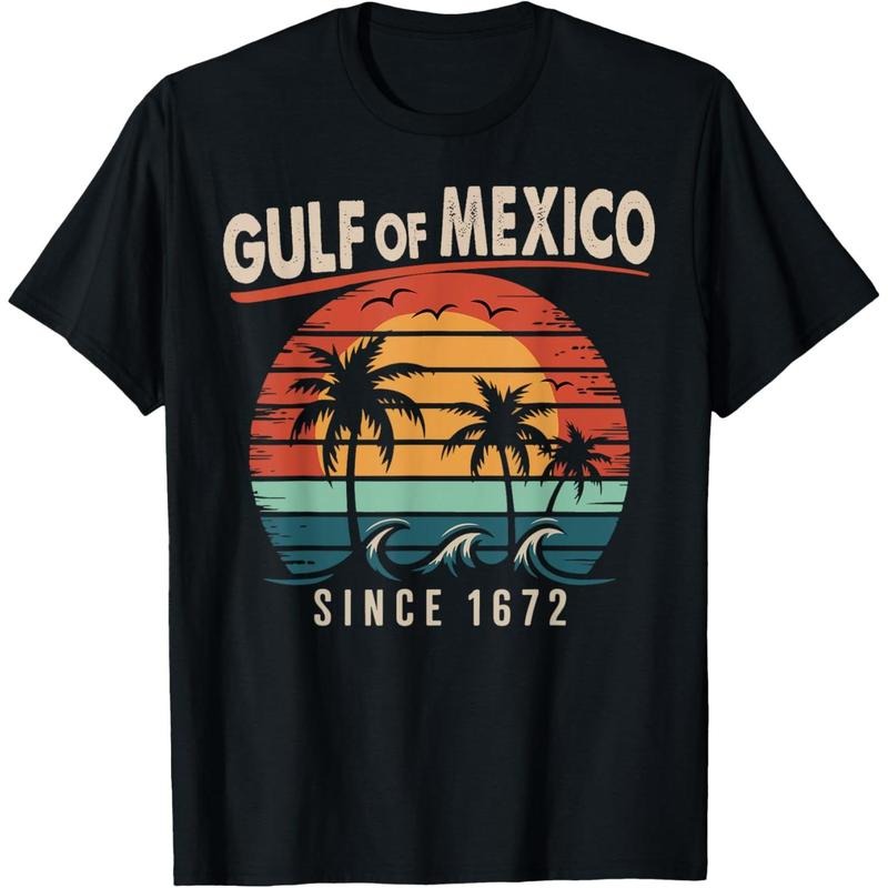Gulf of Mexico Shirt Vintage Gulf Of Mexico Since 1672 T-Shirt made in usa