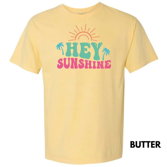 HEY Sunshine Comfort Colors T-Shirt 'NLB'