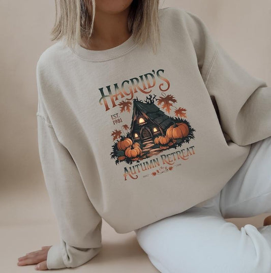 Hagrid's Pumpkin Farm Sweatshirt, Thanksgiving 2024 hoodie, Fall Sweatshirt, Halloween Sweatshirt, Pumpkin Sweatshirt, Fall Shirt,Book Lover Gift  T-shirt, sweater and Hoodiestyle{n002}2