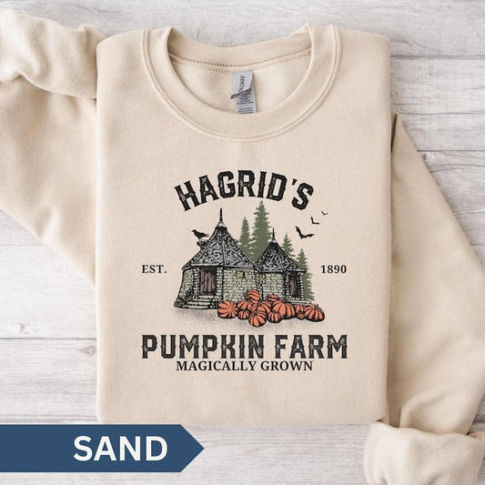 Hagrid's Pumpkin Farm Thanksgiving Sweatshirt Fall Sweatshirt Halloween Sweatshirt Book Lover Gift Pumpkin Sweatshirt Trendy Fall Sweatshirt  T-shirt, sweater and Hoodie