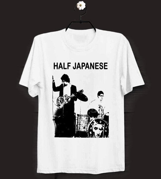 Half Japanese Music Rock CooL Vintage Ideal gift Graphic Unisex T Shirt Menswear Top