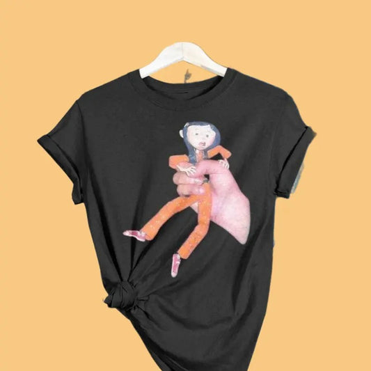 Halloween Coraline Fan TShirt, other mother Coraline T-Shirt, wybie, other world sweatshirt, Best For Coraline Movie, Coraline Doll Hoodie, Halloween Cartoon sweatshirt, Movie Vintage Retro Horror, Halloween Gift, Unisex t-shirt