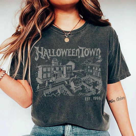 Halloweentown Vintage Shirt, 90s Halloweentown Shirt, Retro Halloween Sweatshirt, Halloween University Shirt, Summerween Tee
