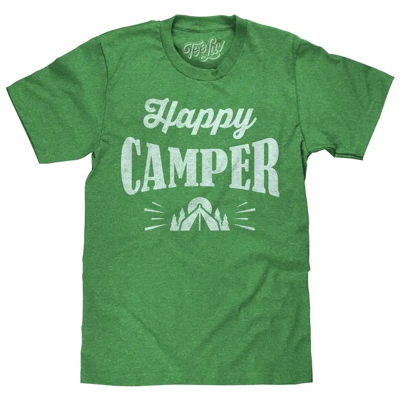 Happy Camper T-Shirt - Green