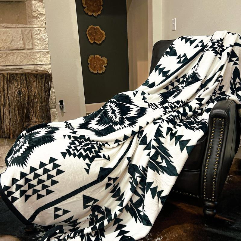 Happy Fields Oversized Blanket 82"x90"
