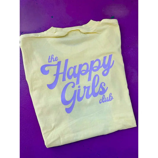 Happy Girls Club Tee