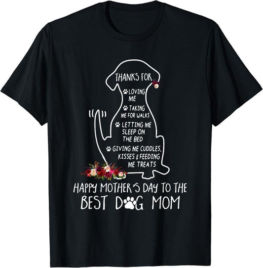 Happy Mother's Day Dog Mom T-Shirt