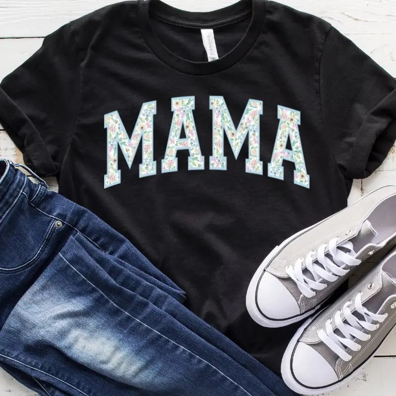 Happy Mother's Day ,Mama Mommy shirt, Mothers day shirt, Motherhood Tee, Mothers day gift, Gift For Mom, Mother's Day Shirtstyle{n002}2