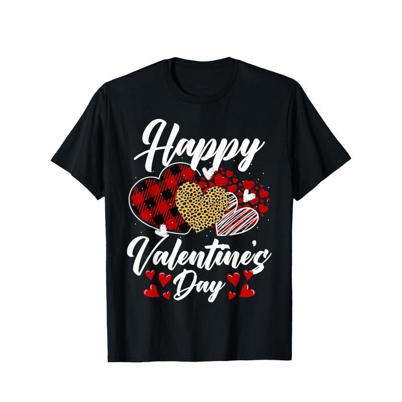 Happy Valentine'S Day Funny Valentines Day Novelty Graphic Printed Tee, Short Sleeve Boys Valentine'S Day T-Shirt for Boyfriend Bf Lover 100% Cotton made in usastyle{n002}2
