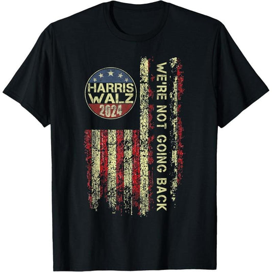 Harris Waltz 2024 Election Kamala Harris Tim Waltz 2024 T-Shirt made in usa