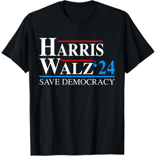 Harris Waltz 2024 Vice President Kamala Harris Tim Walz 2024 T-Shirt made in usa