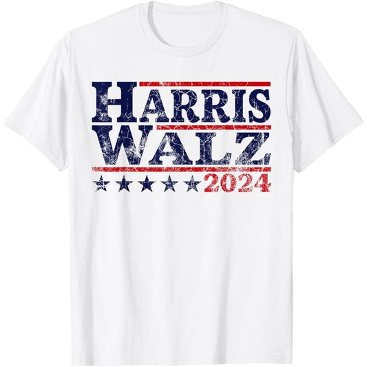 Harris Walz 2024 Election Kamala Harris Tim Walz 2024 T-Shirt made in usa