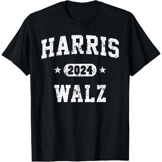 Harris Walz 2024 Vintage Team T-Shirt made in usa