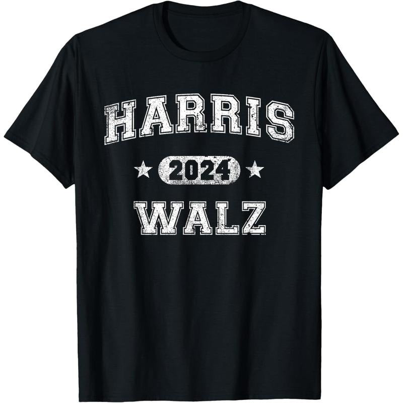 Harris Walz 2024 Vintage Team T-Shirt made in usastyle{n002}2