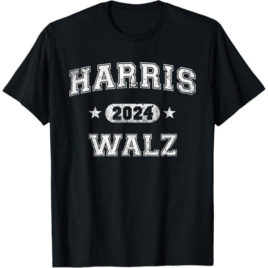 Harris Walz 2024 Vintage Team T-Shirt made in usastyle{n002}2