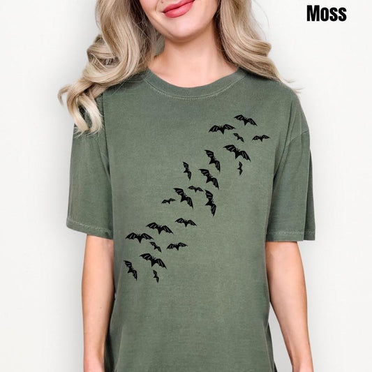 Haunted Bat House Comfort Colors T-Shirt 'NLB'