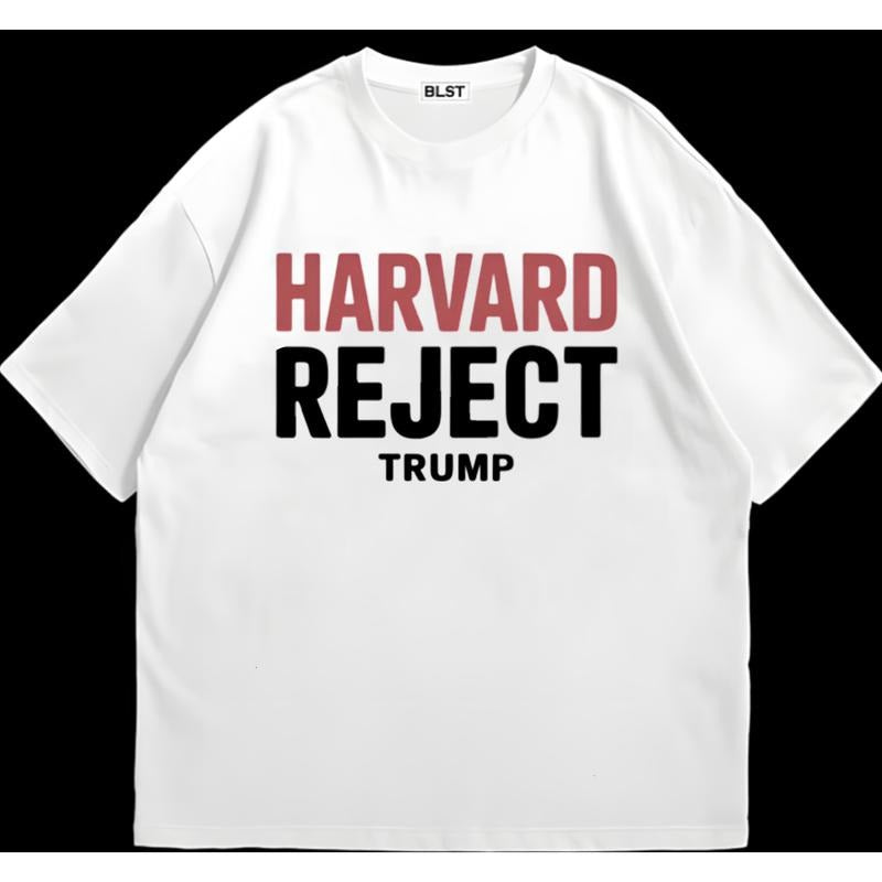 Havard Reject Trumpp T-Shirt Customizable Graphic Bold Style for Streetwear Lovers