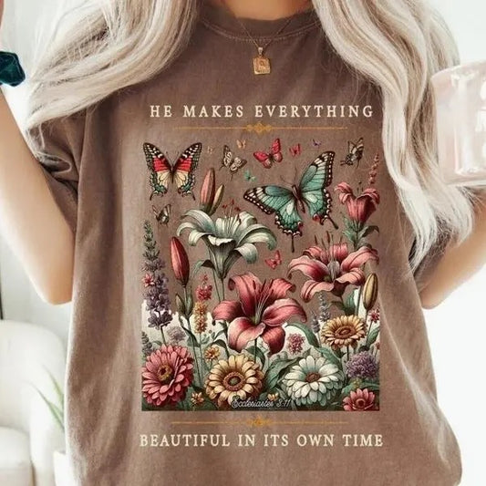 He Makes Everything Beautiful  DTF Transfers - THIS IS NOT A SHIRT