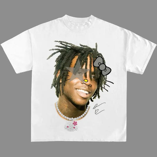 Hello Chief Kitty Keef Wer Cement Super Star Rap Tee