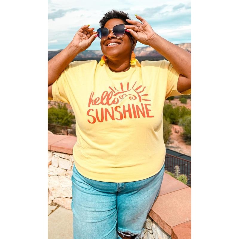 Hello Sunshine Graphic T-Shirt