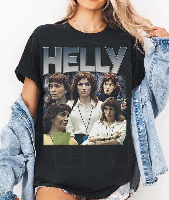 Helly R Severance Shirt, Severance Graphic Tee, Vintage Style Helly R Tee, Gift for TV Lover, Lumon, Macrodata Refinement tee