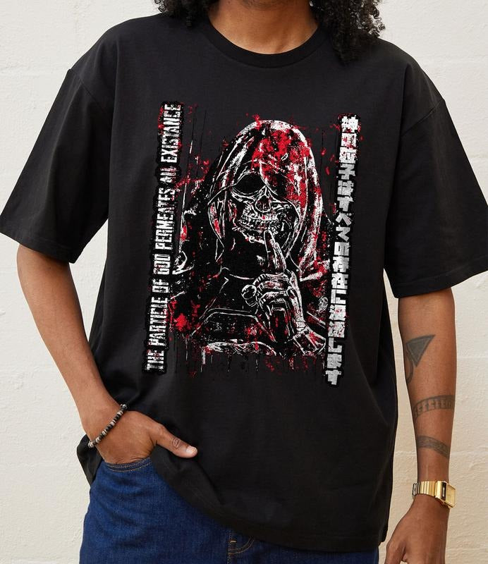 Higgs Monaghan Vintage TShirt, Hand Painted T shirt Higgs Monaghan Death Stranding video Unisex T Shirt game characte Gift For Woman and Man