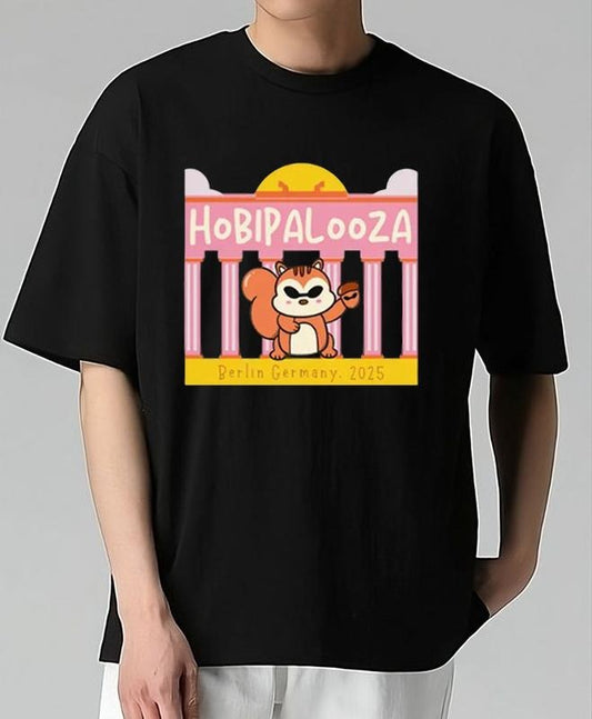 Hobipalooza Berlin 2025 Concert Tour T-Shirt Game Day Football Shirt Bold Style