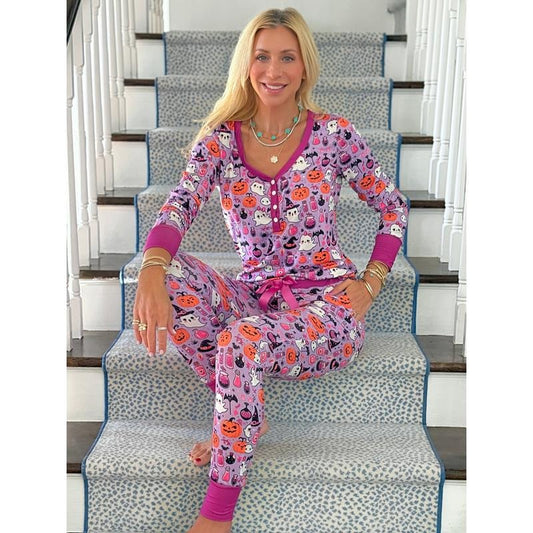 Hocus Pocus Ghost Jogger Pajama Set