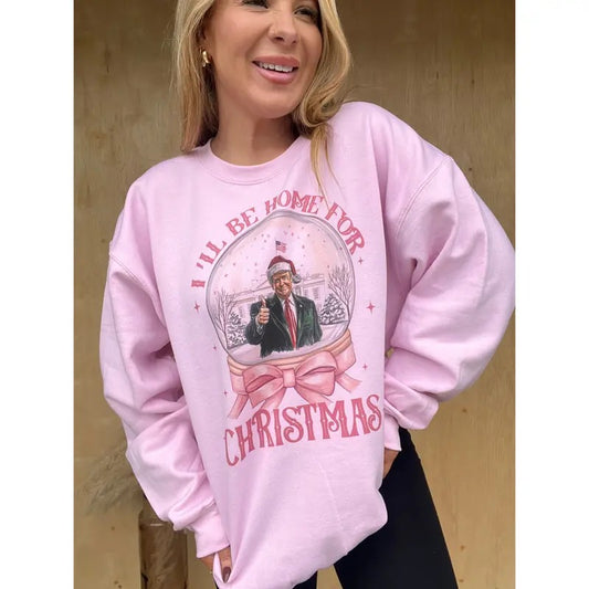 Home For Christmas Graphic Top