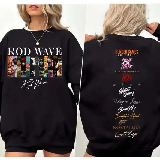 Rod Wave Last Lap In Rod T-shirt/Sweatshirt/Hoodie - Festive Christmas Unisex Design - Classic